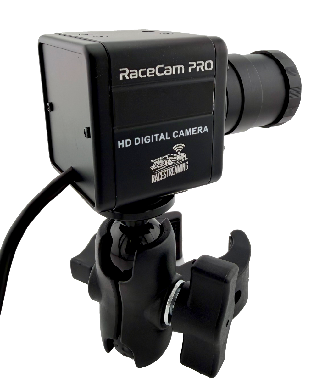 RaceCam PRO high-end onboard racing camera with microphone